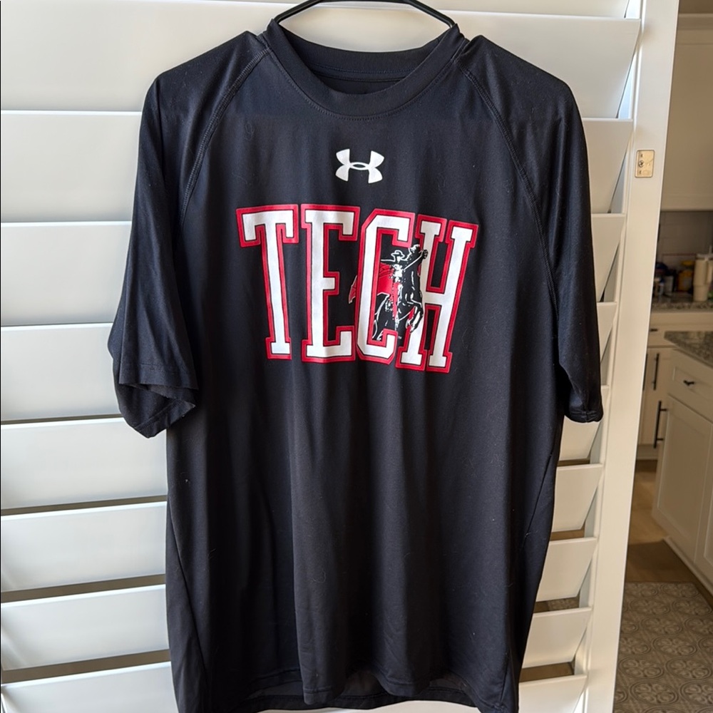 Under Armour Black Texas Tech shirt